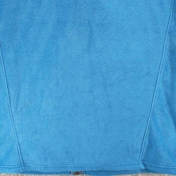 Eddie Bauer Men's Zip Up Fleece Vest Blue M Zipped Pockets Mock Neck Outdoor - Picture 8 of 13